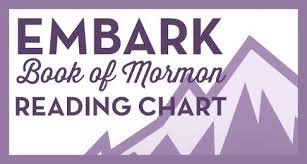 Embark Book Of Mormon Reading Chart Bookmark The Personal