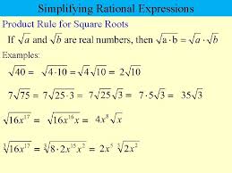 radical expressions and rational exponents