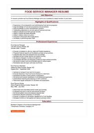 Click the button below to make your resume in this design. Food Service Manager Resume Example