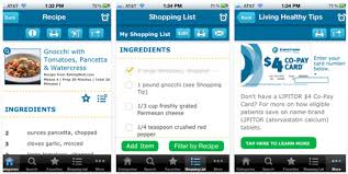 pfizer turns to mobile recipe app as
