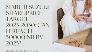 maruti suzuki share target 2023