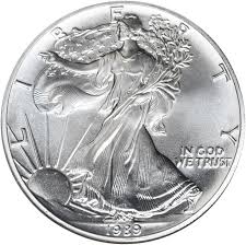 Value Of 1989 1 Silver Coin American Silver Eagle Coin