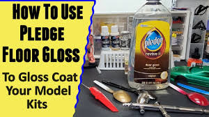 use pledge floor gloss to clear coat
