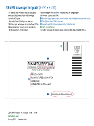 Business Reply Mail Template Fill Online Printable