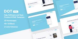 Dot App Software And Saas Product Html Template