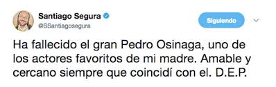 Resultado de imagen de Muerte de Pedro Osinaga