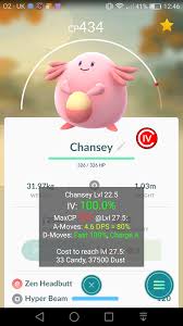 Ive Hatched A 100 Iv Chansey From A 10km Egg Today My