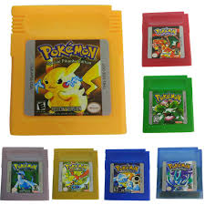 Game Cards Cartridge for Nintendo Pokemon GBC Game Boy Color Version  Console C46