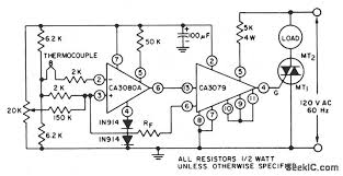 Thermocouple_temperature_control - Electrical_Equipment_Circuit - Circuit  Diagram - SeekIC.com