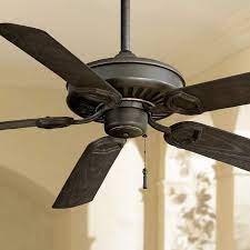 When choosing an outdoor ceiling fan for your home, there are various factors to consider, like the size of your outdoor space, the ceiling height. 54 Minka Aire Iron Sundowner Outdoor Ceiling Fan 66186 Lamps Plus