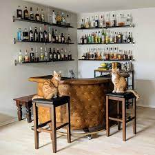 35 Home Bar Ideas For A Happy Hour At