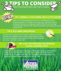 Three Tips To Follow When Choosing The Best Lawn Care