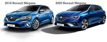 Nach einigen jahren ohne aktualisierungen entschied sich renault schließlich, eine neue generation seiner modelle auf den markt zu bringen dienstprogramm. Vergleich 2016 Vs 2020 Renault Megane Autofilou