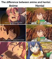 The difference between anime and hentai : r/lostpause