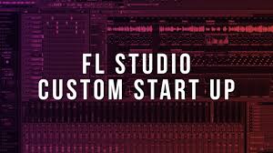 how to change the start up sound in fl
