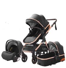 Baby Stroller 3 In 1 Infant Pram For