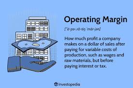 operating margin what it is and the
