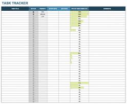 Project Management Workbook Template Excel Workload Tracking