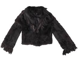 Genuine Rabbit Fur Coat Jacket