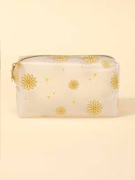 1pc yellow flowers frosted waterproof