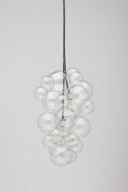 The Frosted 31 Glass Bubble Chandelier