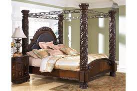 South shore bedroom furniture set in glazed bisque. North Shore King Poster Bed With Canopy Ashley Furniture Homestore