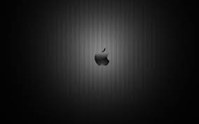 hd wallpaper dark apple logo
