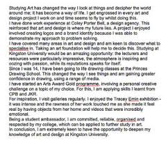    best Personal Statement Sample images on Pinterest   Personal     US News   World Report amy w question png