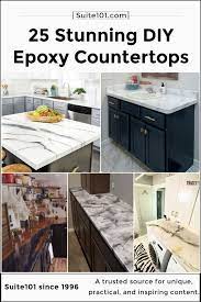 25 easy diy epoxy countertops how to