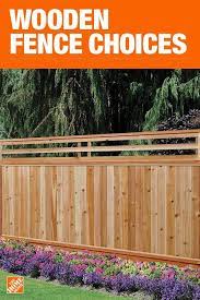 Home depot's wood fence options include treated wood fence panels for simplifying your project. The Home Depot Has Everything You Need For Your Home Improvement Projects Click To Learn More And Backyard Fences Outdoor Landscaping Backyard Landscaping