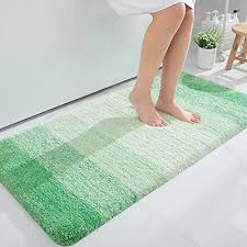 olanly luxury bathroom rug mat 47x24