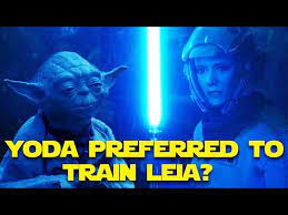 why yoda preferred to train leia over