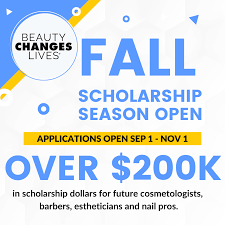 fall scholarship season is now open