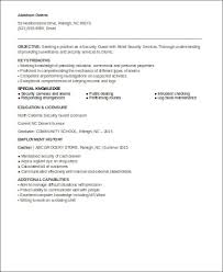 A security officer is responsible for patrolling premises, training and monitoring security personnel as security officer resume template. Free 8 Sample Security Officer Resume Templates In Ms Word Pdf