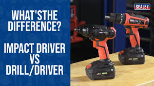 impact driver vs drill driver