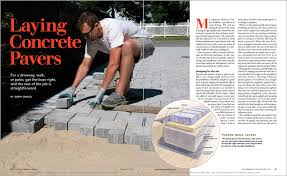 Laying Concrete Pavers Fine Homebuilding