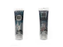 Acrylic Paint Glitter Silver The