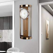 Modern Metal Hollow Out Wall Clock With