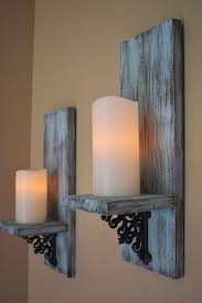 Rustic Wall Decor Wall Candle Holders