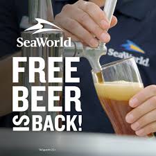 busch gardens and seaworld pour free