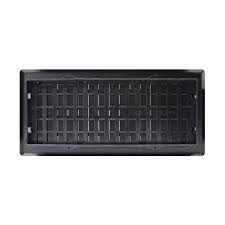 decor grates 4 in x 10 in 1 way steel