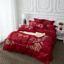 Cotton Luxury Chinese Wedding Bedding