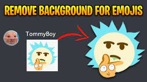 remove background to discord emojis