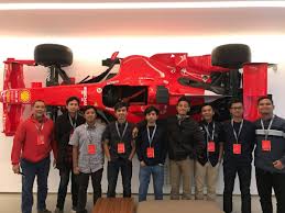 An icon of luxury, style and speed. Its Team Gets Study Experience At Ferrari Hq In Italy Kemenristek International