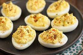 Classic Deviled Eggs Taste Of The South gambar png