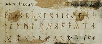 Already the word itself shows that futhorc. Anglo Saxon Runes Wikipedia