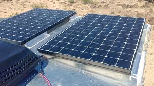 installing residential solar panels on