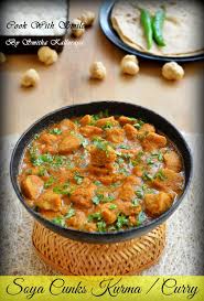 soya chunks curry meal maker kurma