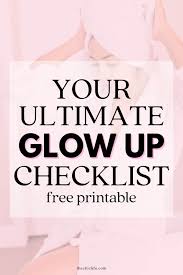 ultimate glow up checklist to level up