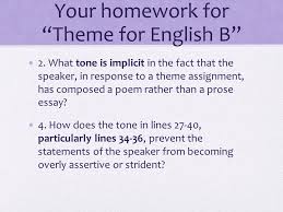 Theme for english b essay MyPoems Co